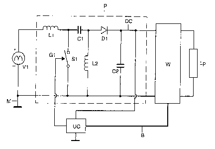 A single figure which represents the drawing illustrating the invention.